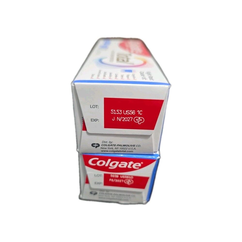 Pack‎ Of 6 Colgate Total Active Protection Toothpaste, 3.3oz /5.1oz - Picture 6 of 8